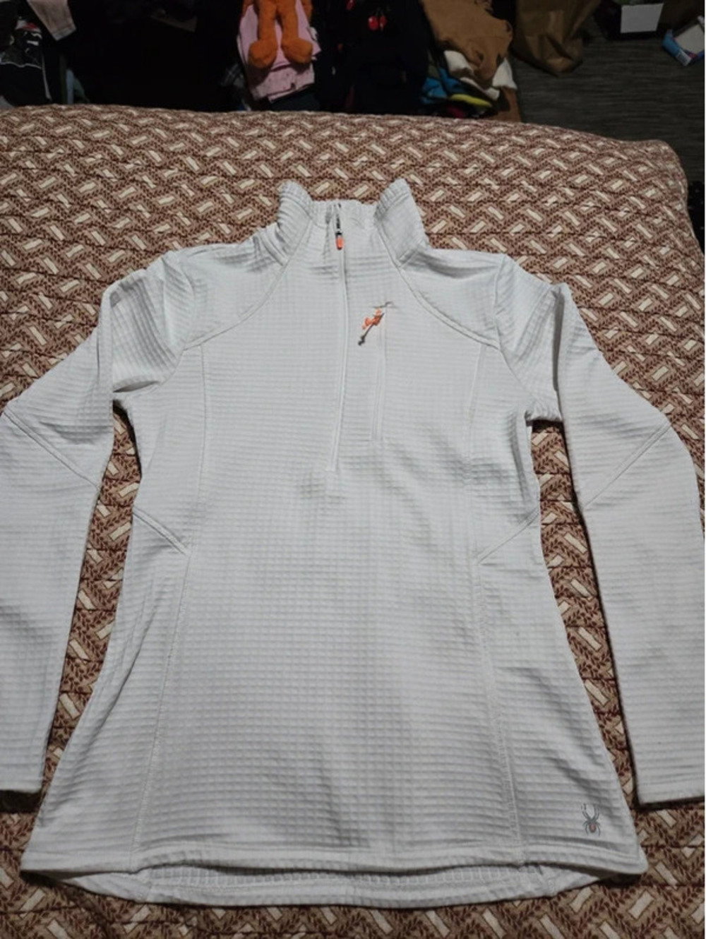 Spyder sweater white womens size S